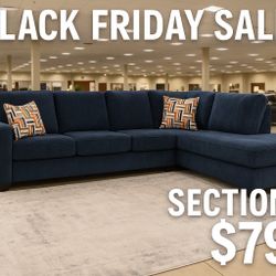 Sectional In Stock For Fast Delivery $54 Down No Credit Needed Financing