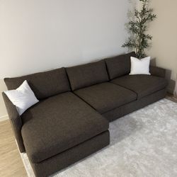 Crate And Barrel Sectional Couch 