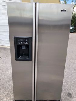 Ge profile stainless steel refrigerator