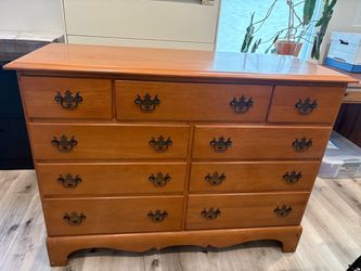 Real wood vintage dresser