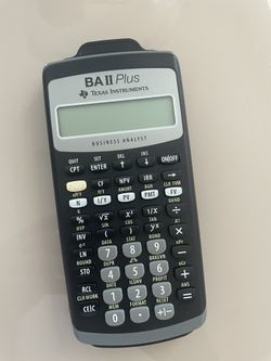 Texas Instruments BA II Plus Calculator