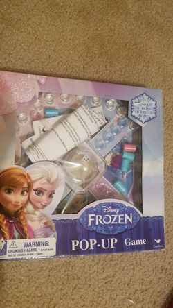 New frozen pop up game