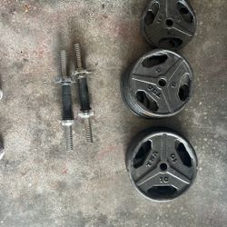 One Inch Dumbbell Weight Set