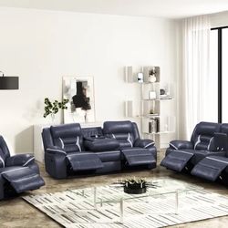 Luka30 OVERSIZED 3PC Reclining Set 
