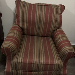 Multi-Stripe Sofa