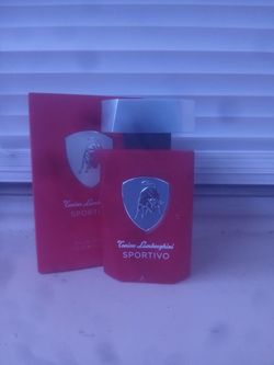 red Lamborghini cologne