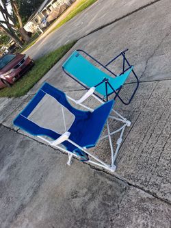 Beach chairs   15 dollars  each  one