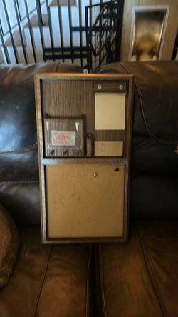Vintage Wooden  message center board for wall