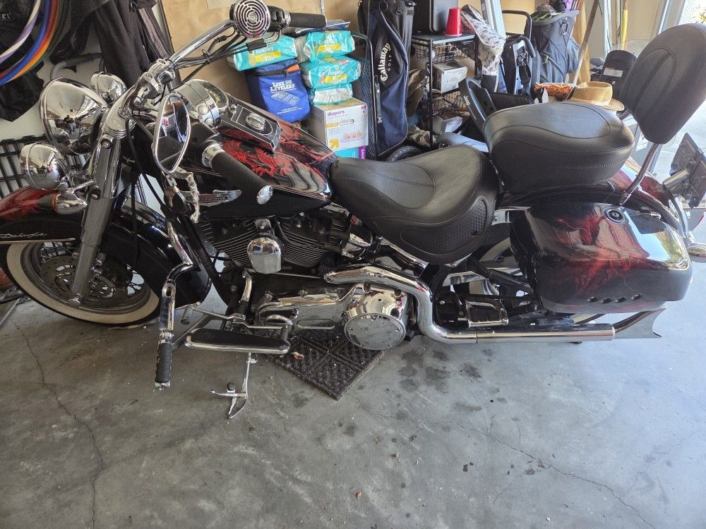 Custom Harley Davidson Motorcycle 