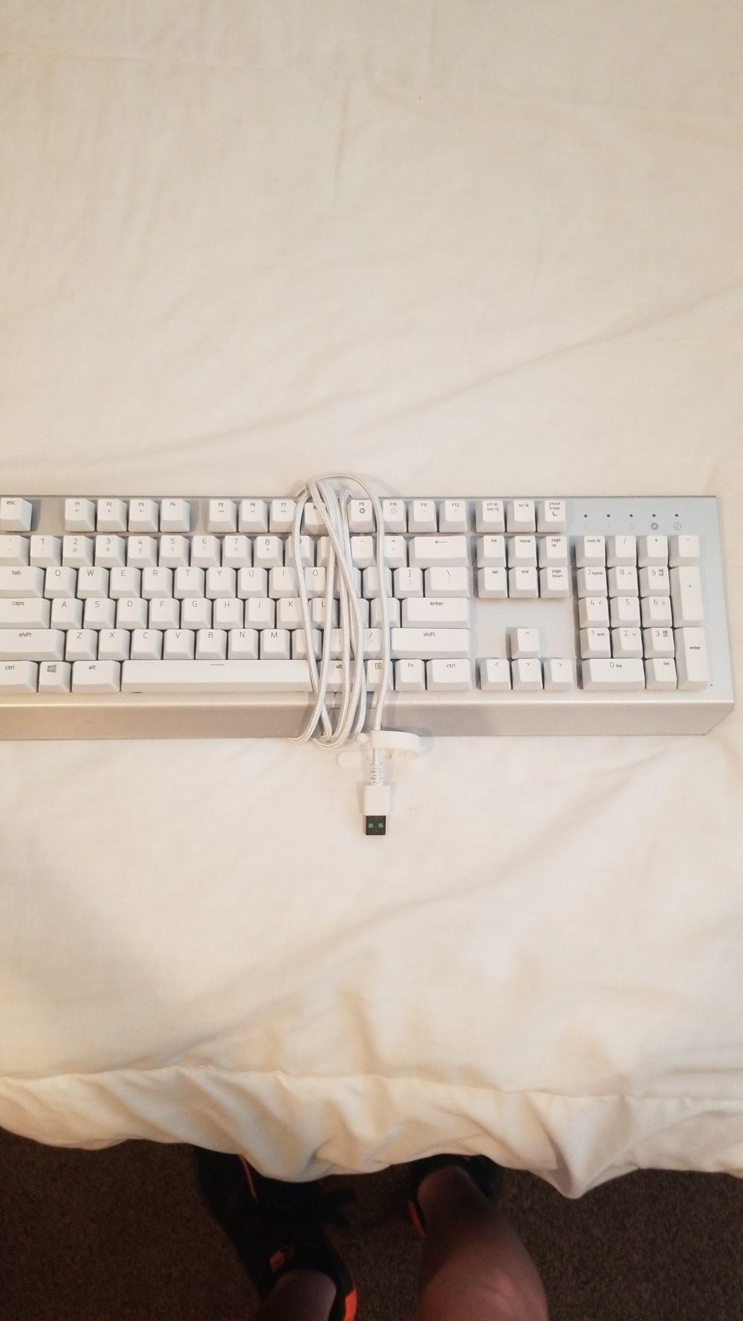 Razer Blackwidow X Mercury White Chroma