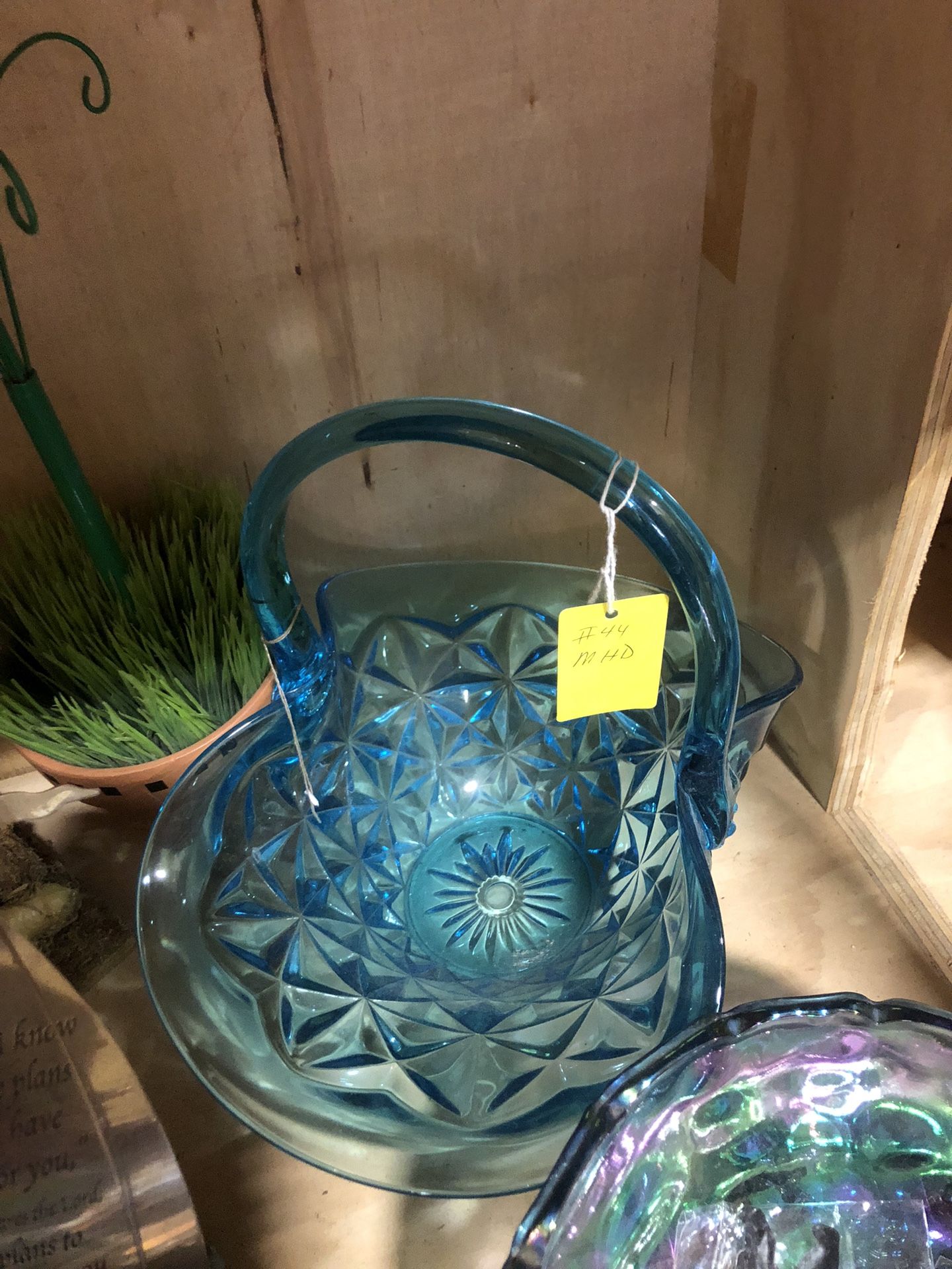 Retreads Flea Market Booth Of Vintage Glassware And More $25 Up 