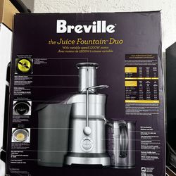 Breville Juice fountain Duo