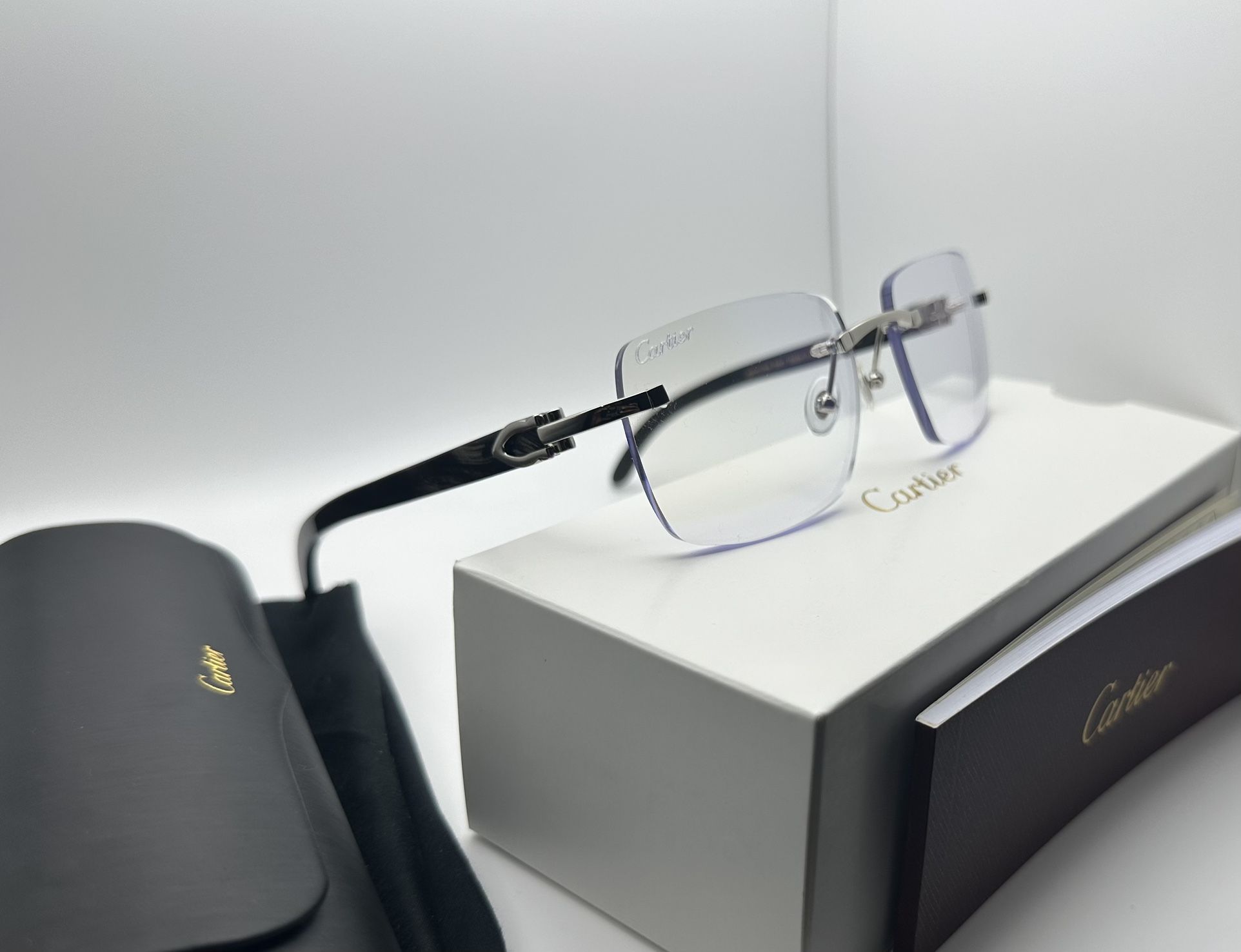 buffs glasses black buffalo cartier