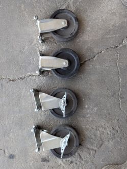 Wheels/CastersHard Rubber, Swivel,Locking