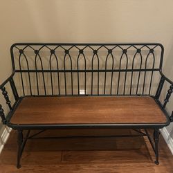 Country door bench