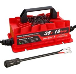 43.8V 18A Lithium Battery Charger, IP65 Waterproof, for 36V (38.4V) LiFePO4 Battery
