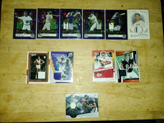 Sport patch cards