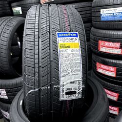 SET OF NEW TIRES 235/40/19 GOODYEAR EAGLE  INCLUDNG MOUNT AND BALANCE 