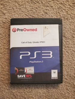 Call of Duty Ghosts PS3