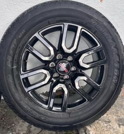 GMC full set 20 inch wheels and tires