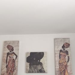 Canvas Blinged Out WALL ART 