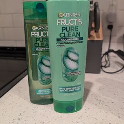 Garnier fructis pure clean shampoo and conditioner