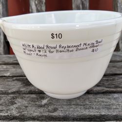 Replacement Mixing Bowl for Hamilton Beach Stand Mixer (TWO AVAILABLE)