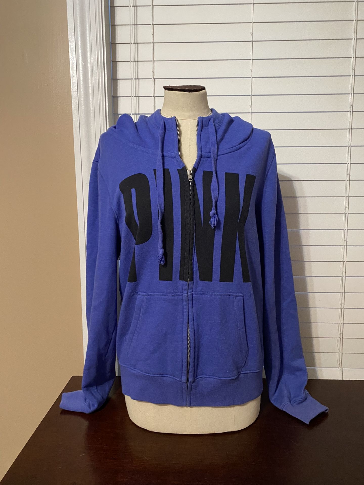 PINK Full zip hoodie - Medium 