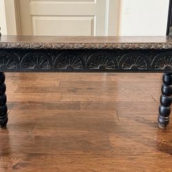 Vintage Wood Bench 36x12x20