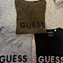 Guess Logo tops womens