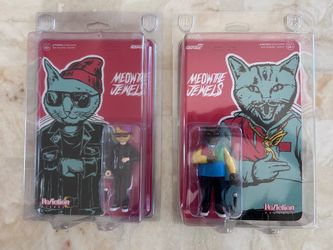 SDCC 2023 Super7 Run the Jewels Meow the Jewels Reaction Figures With Hard Case