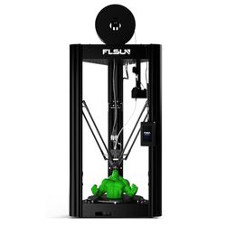 Flsun Super Racer 3D Printer Upgrade 200 mm/s High Speed 2800 + mm/s², flsun sr Upgrade Delta 3D Printers with Direct Drive Extruder and Auto Leveling