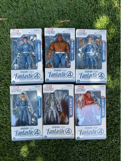 Marvel legends the fantastic 4 figures