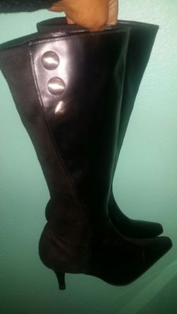 Black boots..size 8...great condition!