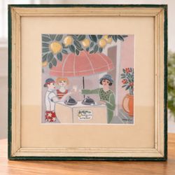 Framed Art Prints from Capri, Italy – Vintage European Style (Set or Separate)