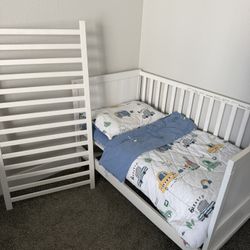 Toddler Bed – Mattress & Bedding Included