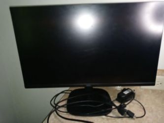 Black Onn Flat Screen Computer Monitor