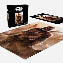 New Sealed Star Wars The Mandalorian Spec Edition Art Collection 1000pc Puzzle