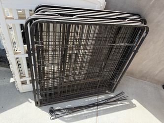 Large Metal Wire Dog Crate