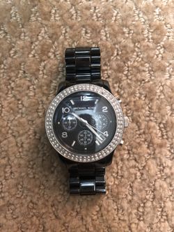 Black Michael Kors Watch 