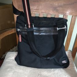 Bally Nylon Messenger Bag 