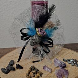 Ancestor  Candle (Halloween/Dia De Los Muertos)