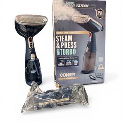 Conair GS38 Turbo ExtremeSteam Handheld Fabric Steamer.