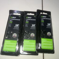3x EGO AC1400 14" Chain Saw Chain for EGO 14" Chain Saw - $10 Each 