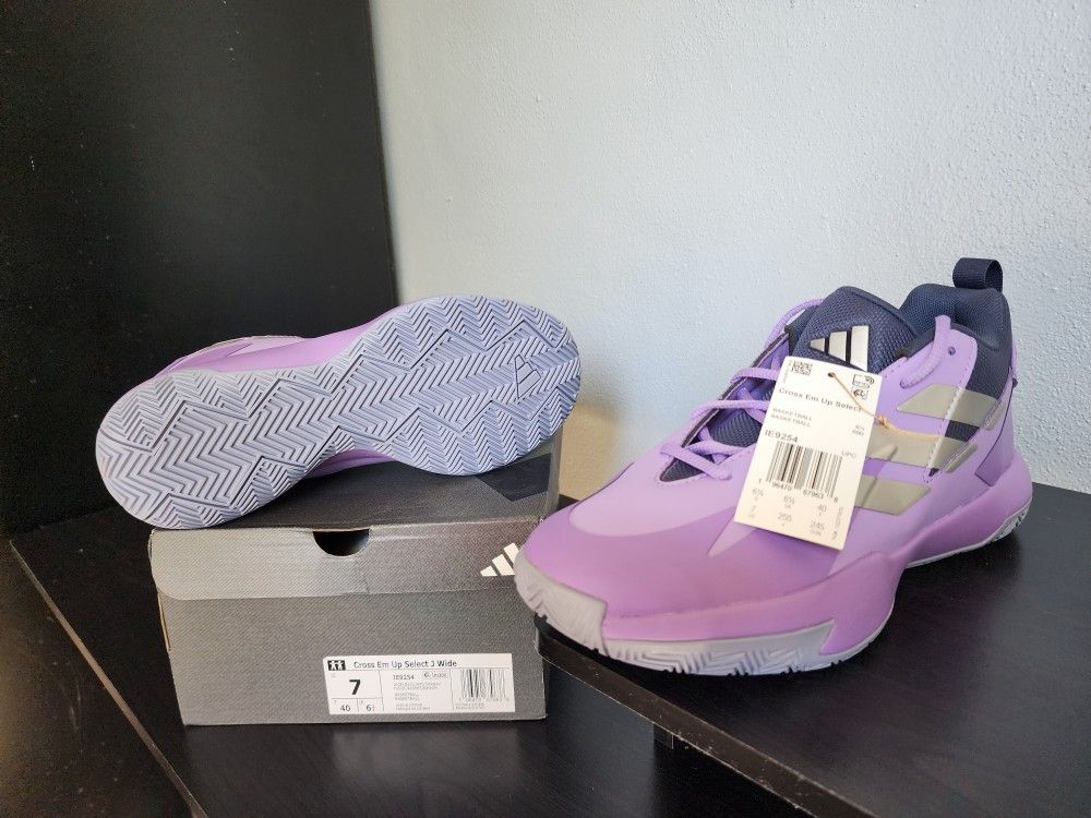 Adidas Cross Em Up Select J Wide Size 7