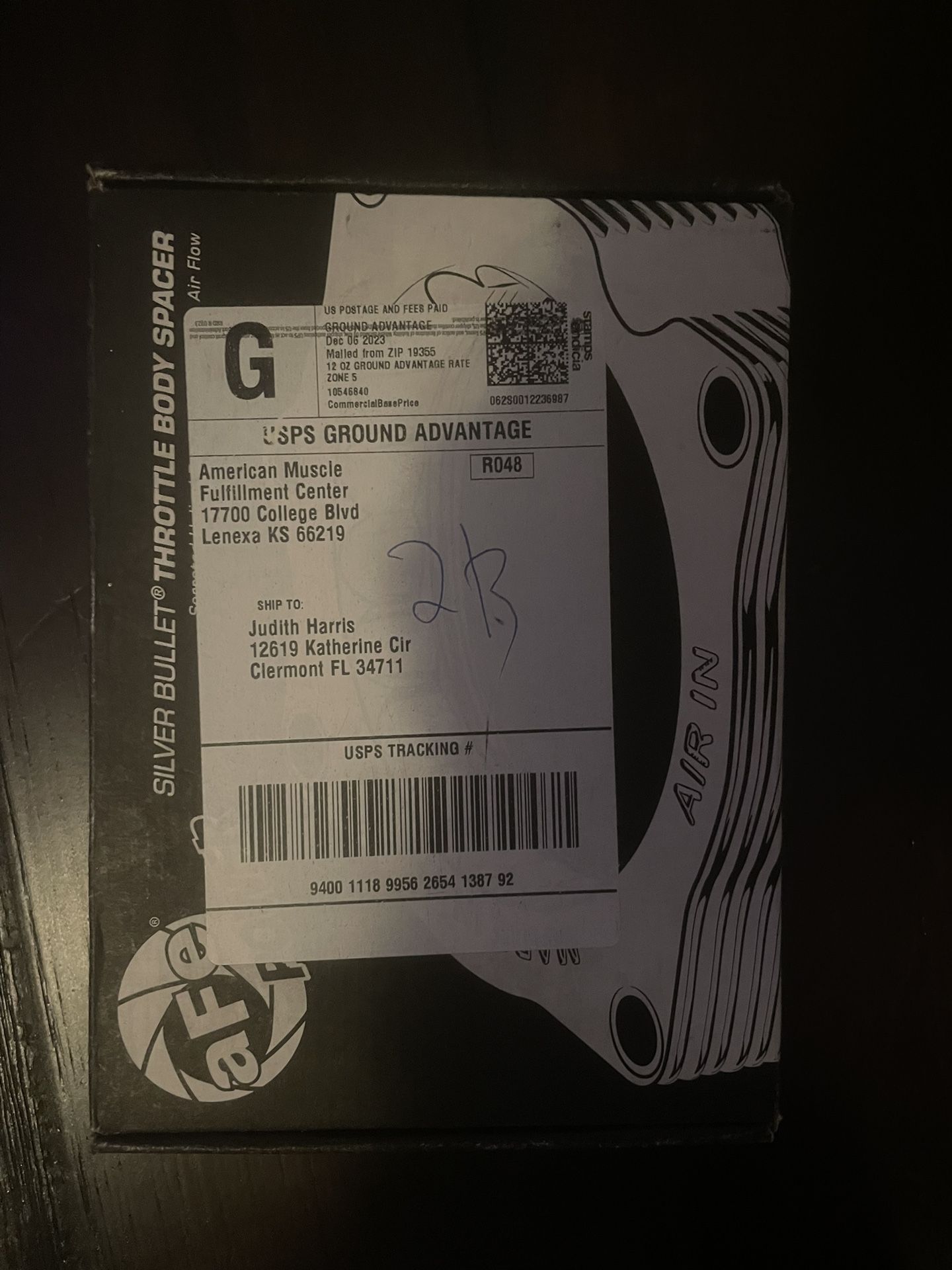 Throttle Body Spacer Camaro 1lt