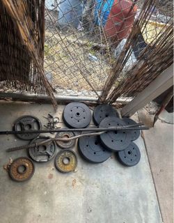 Weights, plates & bar