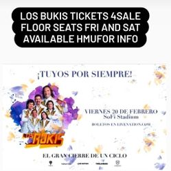 Los Bukis Floor Seats