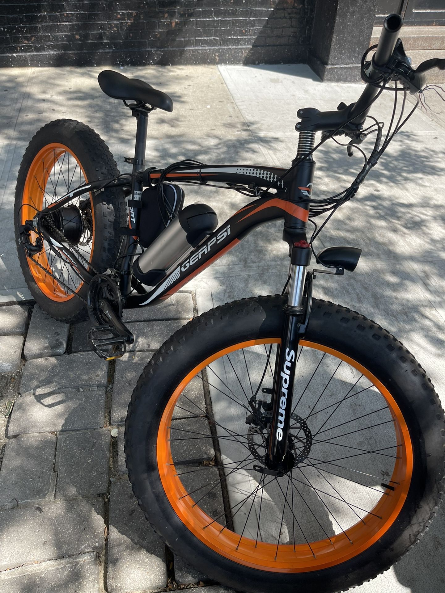 GERPSI EBIKE 26 INCH ELECTRIC BIKE FAT TIRE