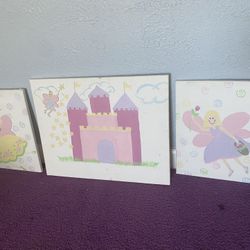 Girl Bedroom Fairy Art Decor